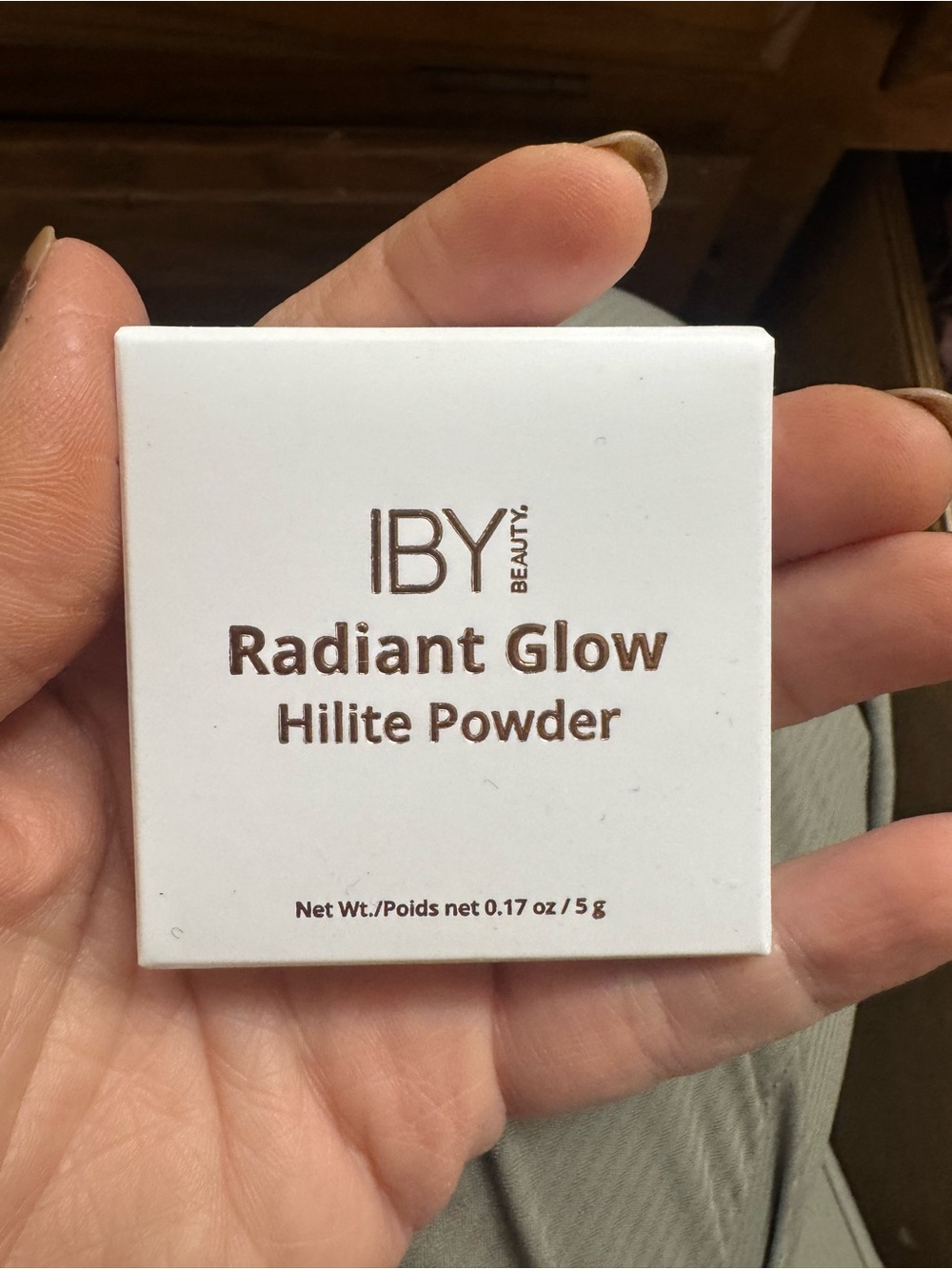 IBY Beauty Radiant Glow Hilite Powder 24K Magic 5g Full Size NIB